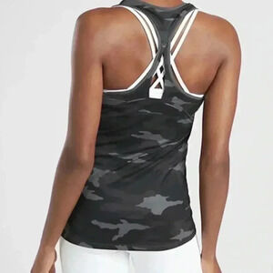 Athleta Camo Top S
